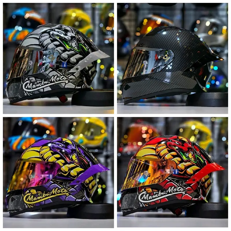 Bikerstore Custom Custom Painted Motorcycle Half Helmets Original