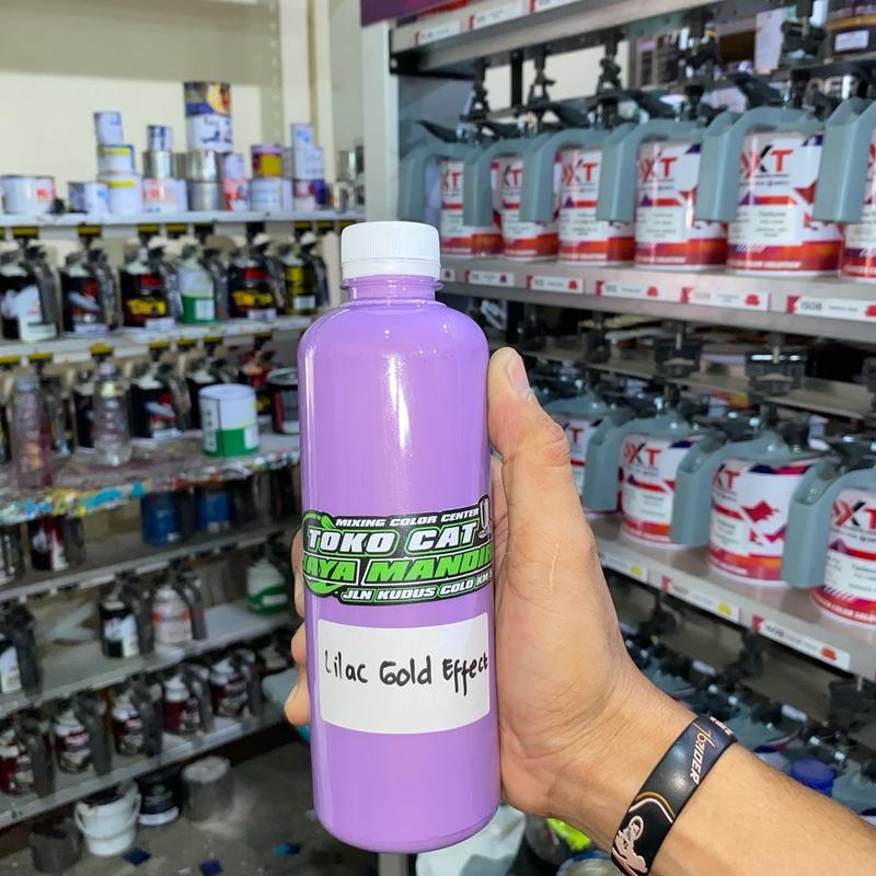 Lilac Goldy Effect PU Custom Colors 7