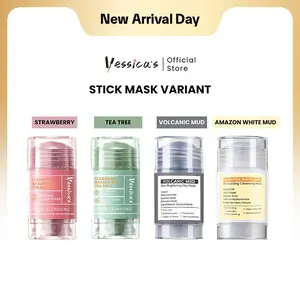FYC [Earthly Allure] Yessica's Tea Tree & Strawberry Anti Pores & Acne Clay Stick Mask