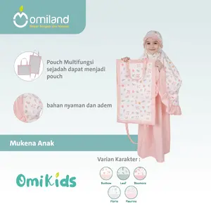 Omiland Mukena Anak Tas Sajadah Multifungsi Travel Omikids
