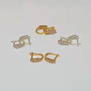 Anting Jepit Mata Silang (Perak 925)