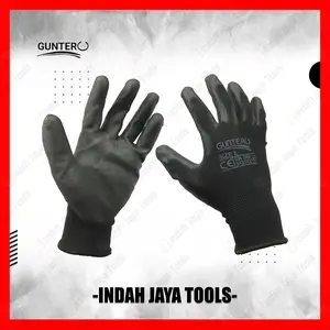 GUNTER Sarung Tangan Karet Latex Kombinasi Safety Pelindung Anti Slip