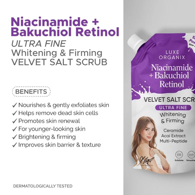 Product Introduction of LUXE ORGANIX Niacinamide + Retinol Body Glow Bundle Moisturizer Moisture Comfort Hydrating Cosmetic 11