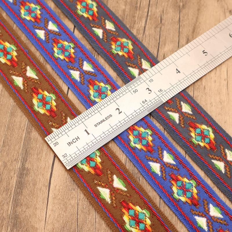 Product Introduction of Jacquard Ribbon Embroidery Trim Ribbon for Scrapbooking Supplies 1