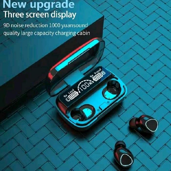 TECH TRILL STORE'S KEDATANGAN TERBARU: M10 TWS EARPHONE NIRKABEL, EARBUD SPORT TAHAN AIR DENGAN MIKROFON & KOTAK PENGISI DAYA 2