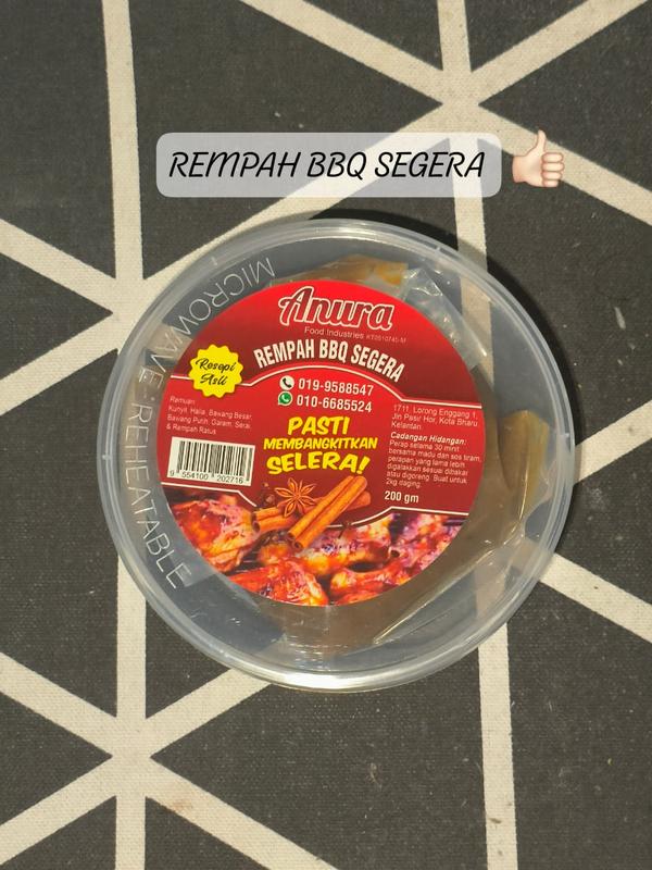 GARAM KUNYIT SERBAGUNA SEGERA DAN REMPAH SEGERA BBQ ANURA 1