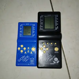 TAIYO Video Game Machine Brick Game 9999 In 1 Besar Kecil Gameboy Tetris Klasik Mainan Anak