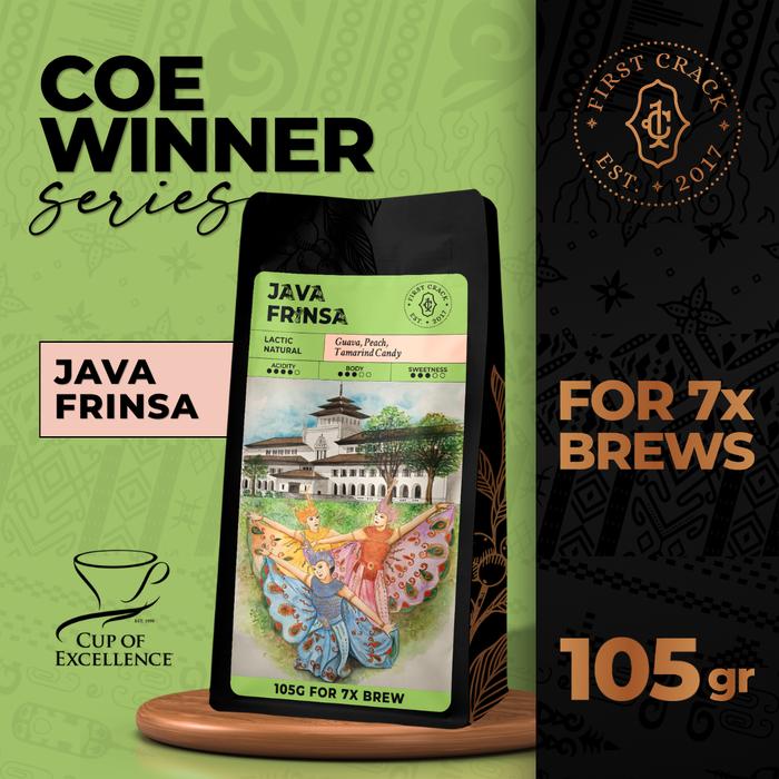 Gambar COE Java Frinsa Coffee - Single Origin Arabica Coffee - Biji Kopi / Bean dari First Crack Coffee Kota Administrasi Jakarta Utara Tokopedia
