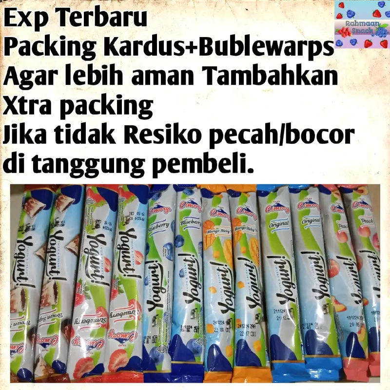 BARU 30 pcs Cimory Yogurt thick&creamy stick All Varian Rasa Yogurt stick kekinian ya cimory stick 6