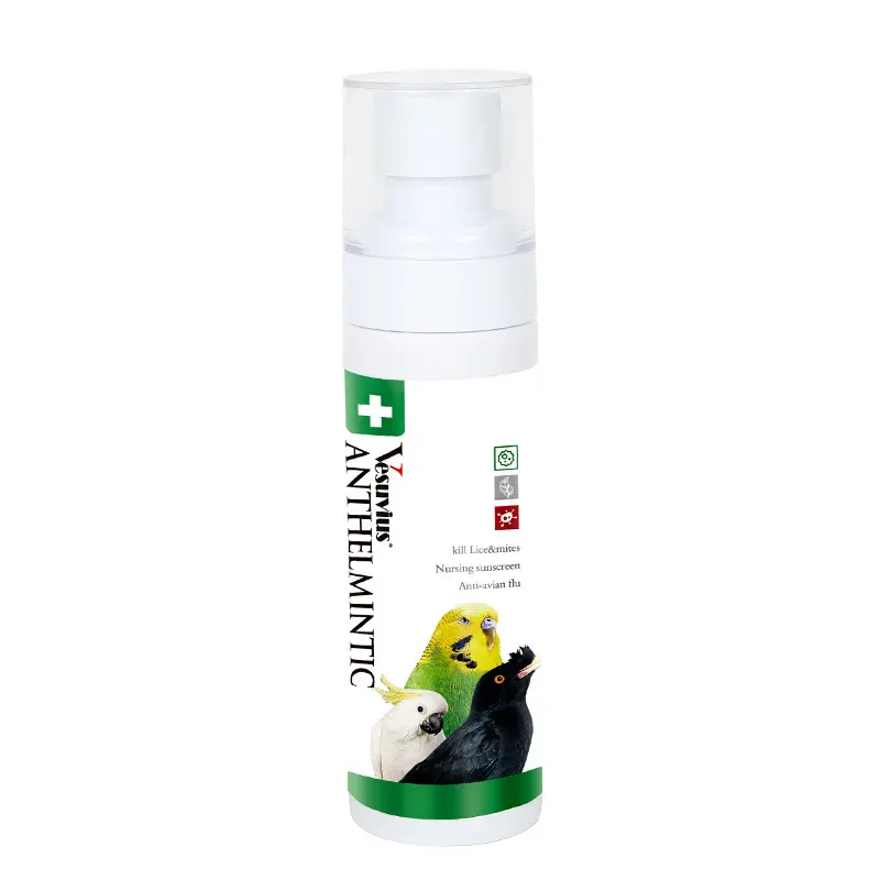 Jonsanty bird bath spray anti bacteria bird cage disinfectant 100ml anti lice mite spray deodorizer spray parrot bath