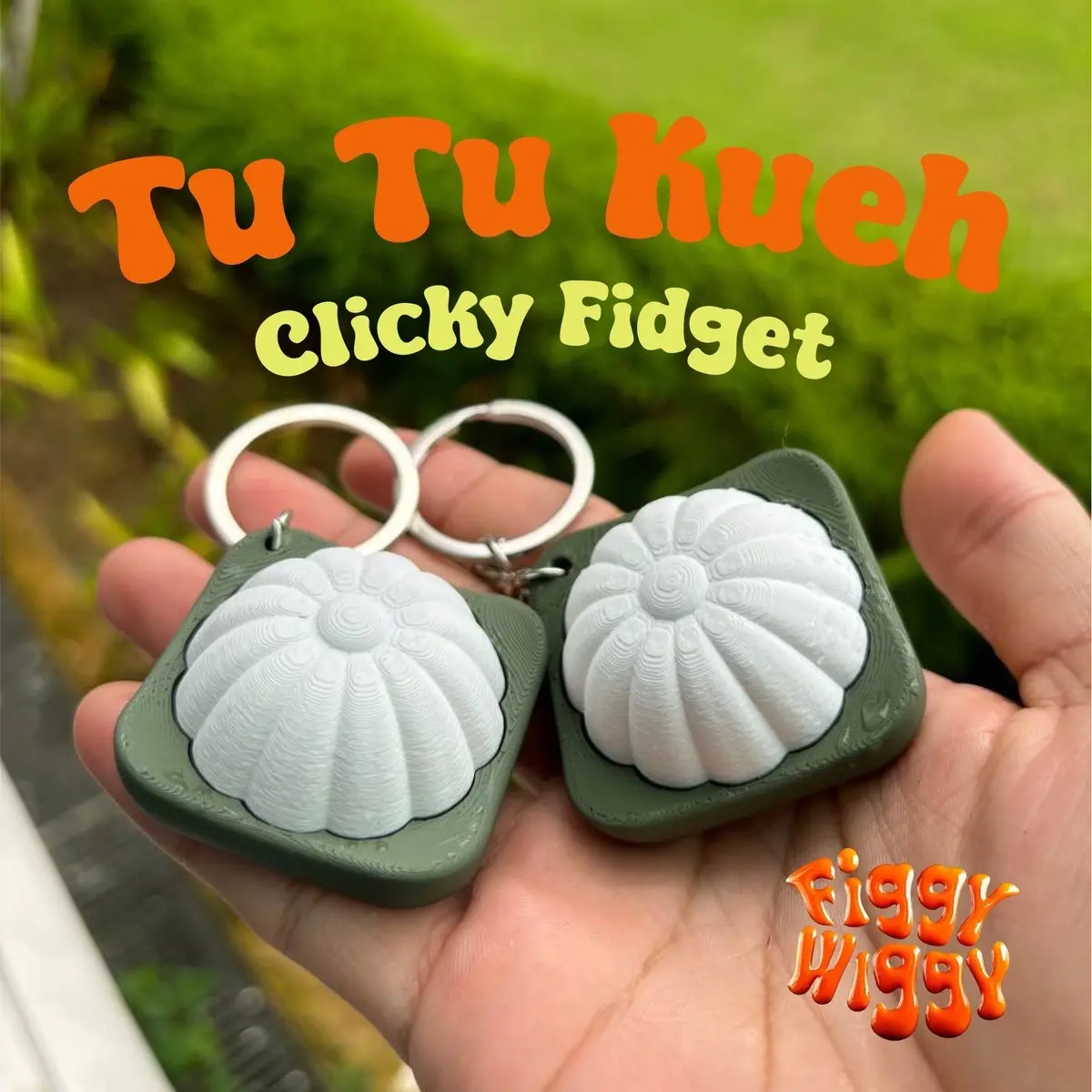 Tu Tu Kueh Clicky Fidget - Cutest Stress Relief Toy