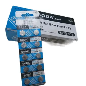 SODA Baterai Alkaline LR44 LR41 LR1130 AG3 AG10 AG13 357A untuk Jam Tangan & Kalkulator Harga Satu Batre Praktis dan Hemat