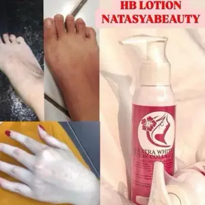 PROMO HB LOTION NB+ SILKYPINK WITH 11X HYALURO-BOOST COMPLEX || HB PEMUTIH BADAN EXTRA WHITENING NATASYA BEAUTY+ 100ML Memutihkan Tubuh