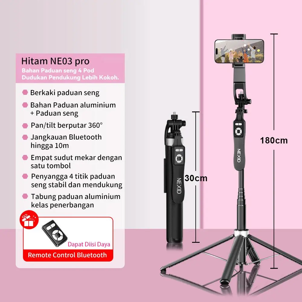 4-pod-Hitam NE03 pro
