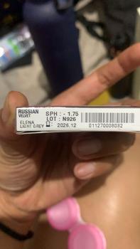 Product Review of X2 RUSSIAN VELVET NORMAL & MINUS (-0.50 s/d -6.00) / softlen/ softlense / emoticon Lensa Kontak / BS SOFTLEN Eye Softlens from A**🏹 2