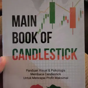 Paket Investasi Saham Pemula - Main Book Of Candlestick + Panduan Investasi Saham + Warren Buffet Mindset - Yash Media
