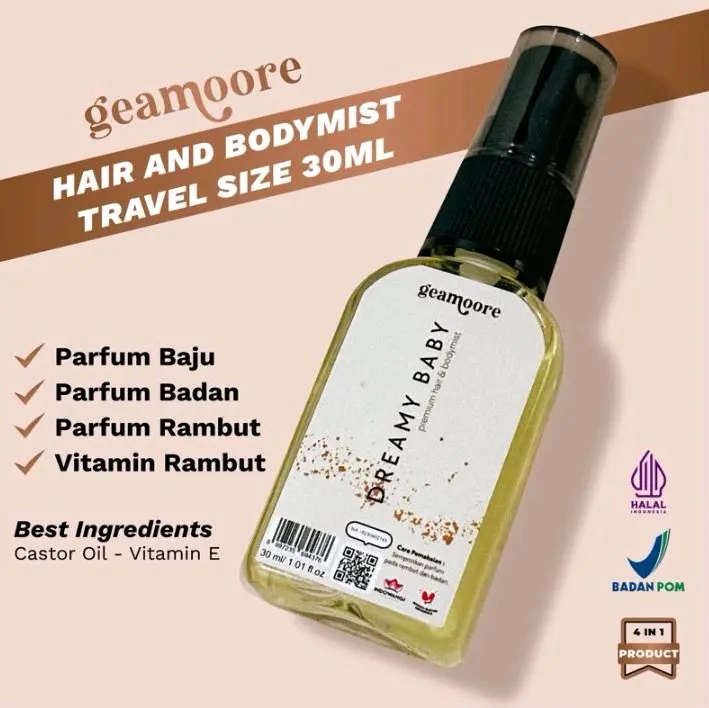 farfum geamore, dari pusat, untuk mengharumkan tubuh kita, rambut baju dll. 3