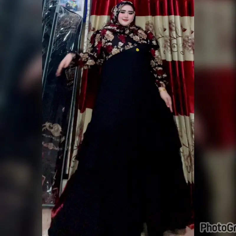 Gamis Set Hijab Inara Rayon Diamond mix Cringkel airflow 6