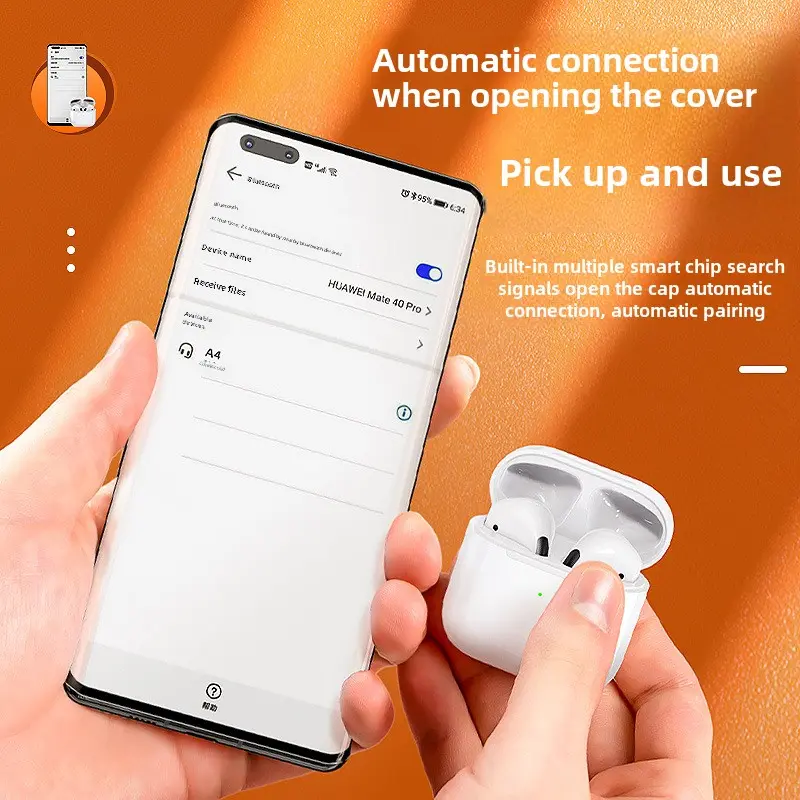 Tai nghe Bluetooth không dây, loại trong tai, với tính năng giảm tiếng ồn. tai nghe  ky5 Nhét Tai Nghe Nhạc 1