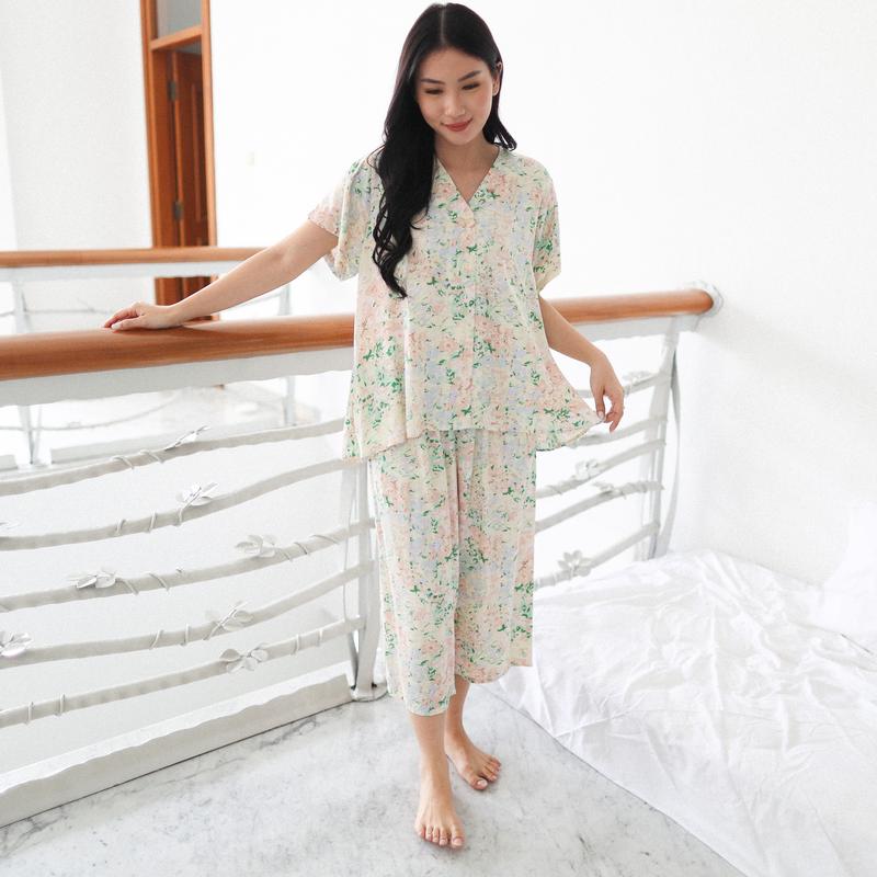 ECLAIR Sleepwear - (vol 1) Patricia Pajamas ( celana 3/4 ) 2