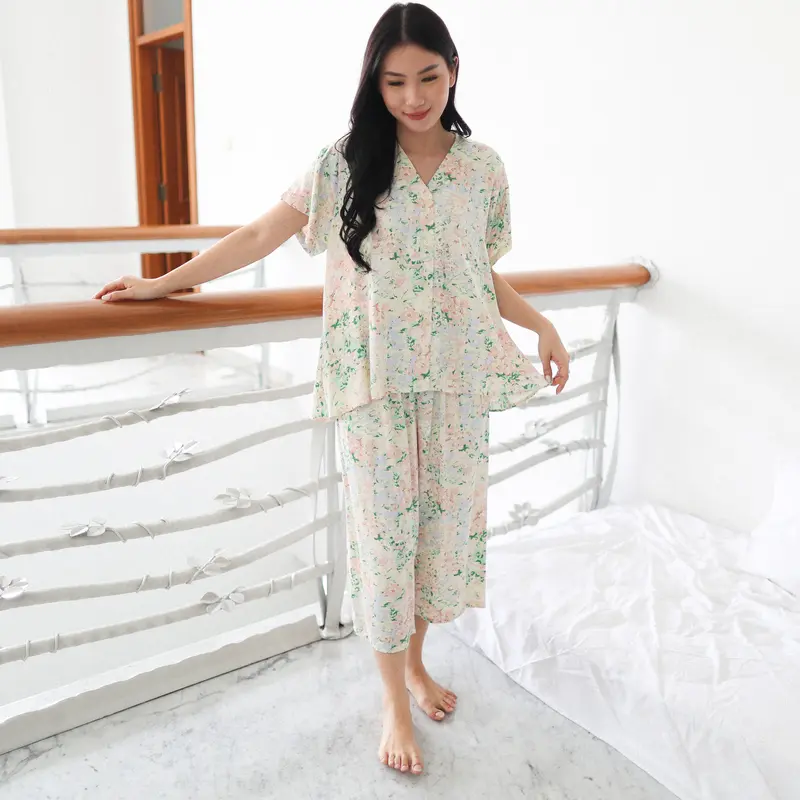ECLAIR Sleepwear - (vol 1) Patricia Pajamas ( celana 3/4 ) 2
