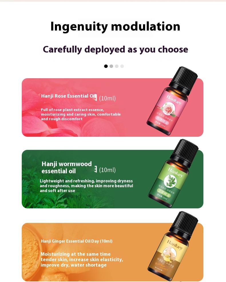 Product Introduction of Osmanthus compound plant essential oil beauty salon gua sha massage skin care body oil Comfort Cosmetic 6