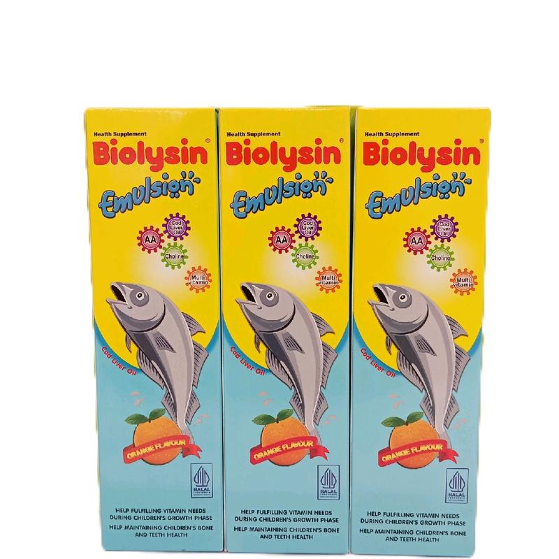 Biolysin Emulsions 250ml Suplemen Multivitamin 0