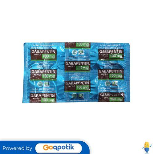 GABAPENTIN HEXPHARM 100 MG STRIP 10 KAPSUL
