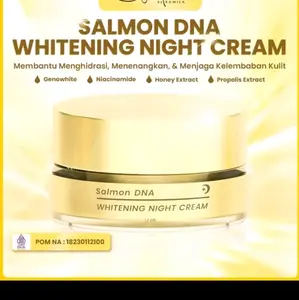 Salmon DNA whitening night cream