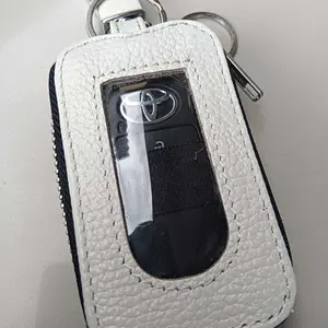 VALQO GARA Gantungan kunci Keyless Kulit Sapi Bisa untuk tempat Remot & Dompet STNK Mobil Motor Car