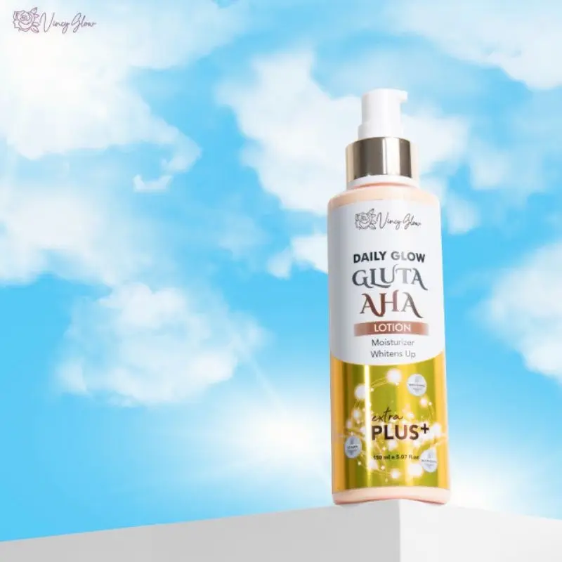 Daily Glow Gluta AHA Whitening Lotion witg spf 30 PA+++with Glutathione AHA