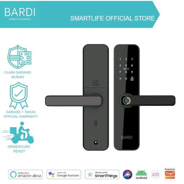 Gambar BARDI SMART DOOR LOCK Z01 - SMART HOME DOORLOCK FINGER PRINT HANDLE PINTU RFID PIN WIFI - 1 PCS Z01 dari Smartlife Official Store Kota Administrasi Jakarta Barat Tokopedia