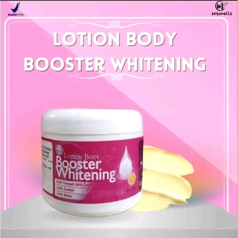 PAKET BUNDLING SPESIAL LOTION AHA BOOSTER WHITENING BLEACHING MISONELS 4