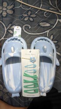 Product Review of Greenland Sandal hiu dewasa/ Sandal Wanita Lucu Baby Shark Korea/ Sandal slop wanita pria/ Sandal slop Shoes Sendal Selop HSN606 Karet Jelly from u**🤍 0