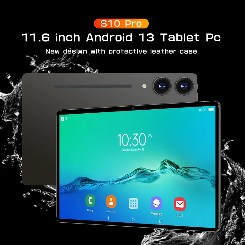 【LIVE Eksklusif】Free Keyboard S10 Pro 2024 Tablet Baru Galaxy Tab 11.6inch 12GB+1TB Tablet baru Tablet Pembelajaran Tablet android laris manis SIM 5G WIFI Tablet pc Baru PC Tablet Asli android 12 Mesin Pembelajaran Siswa murah Kartu Layar【Bisa COD 1