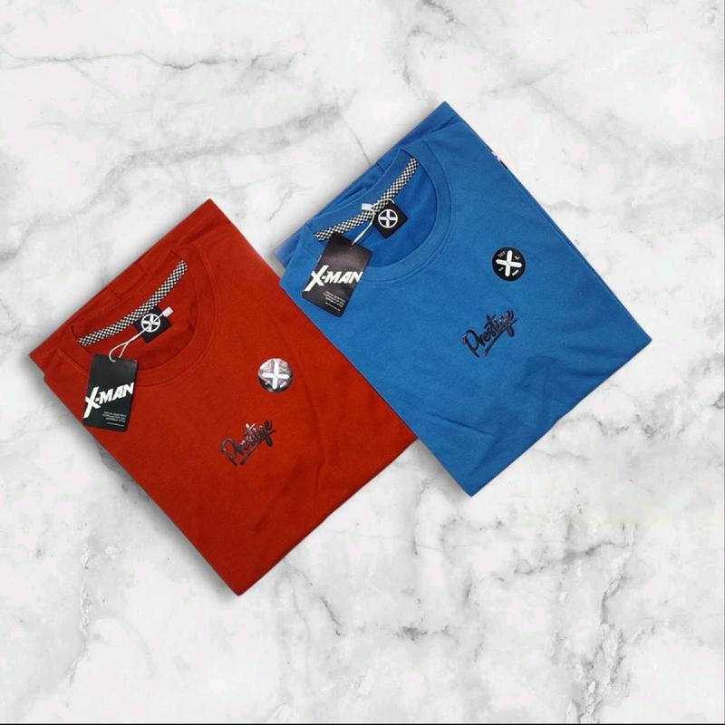 PAKET 2 PCS 50 RIBU KAOS MOTIF SIMPLE  TERMURAH SPESIAL PROMO SIZE M,L, XL, XXL, XXXL SEMI KATUN PREMIUM PRIA WANITA DEWASA KAOD DISTRO Oblong Baju Pendek Unisex Atasan 2