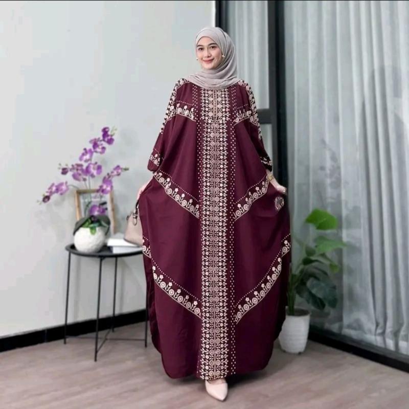 Product Introduction of Kaftan Jumbo Jazil Rayon Premium Lengan Panjang Ld 180Cm 22
