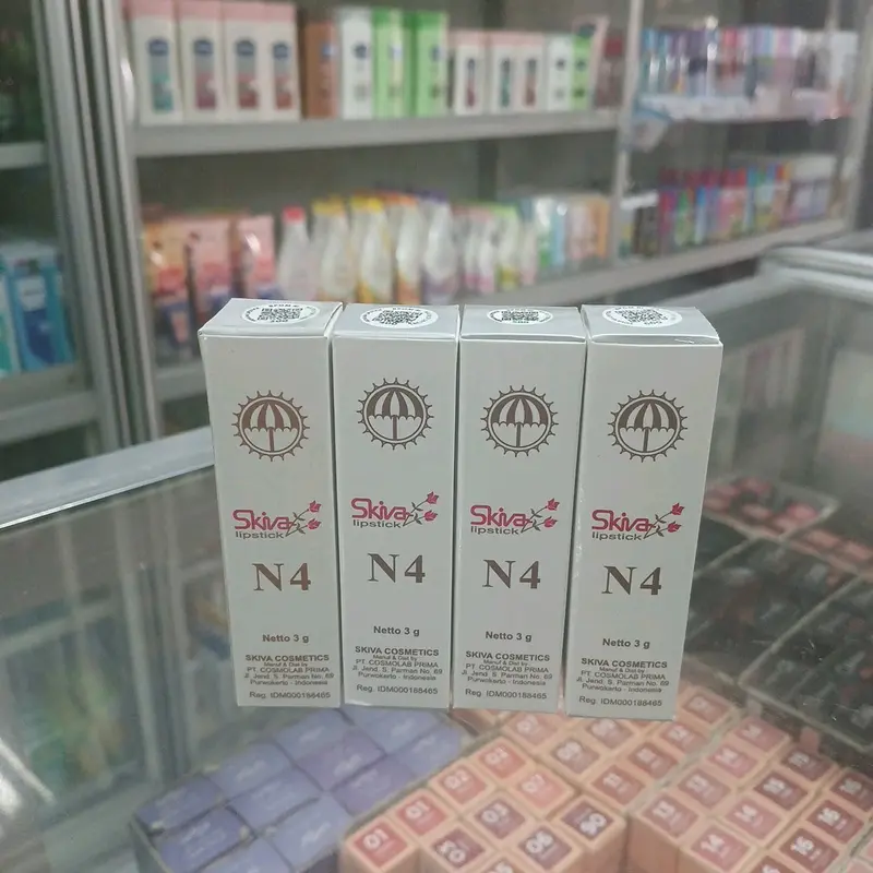 SKIVA LIPSTIK N4 SKIVA COSMETICS 3 gr 1
