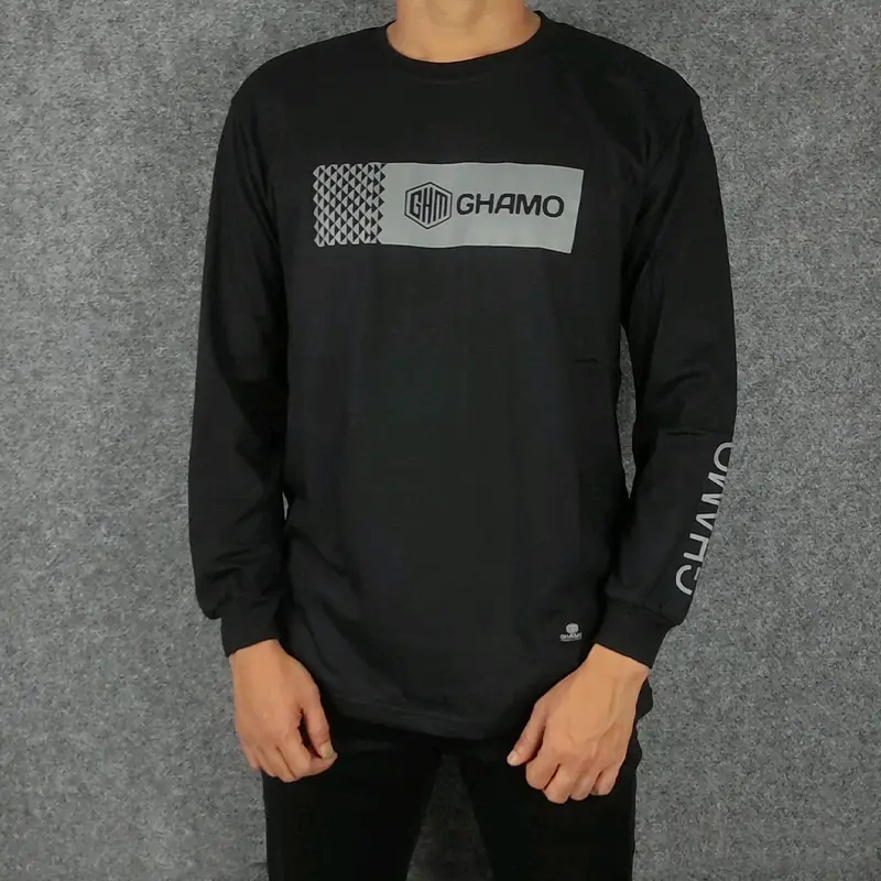 KAOS LENGAN PANJANG/ KAOS TANGAN PANJANG/ KAOS DISTRO/KAOS PRIA WANITA PREMIUM / bahan Katun Combed Nyaman dipakai 1