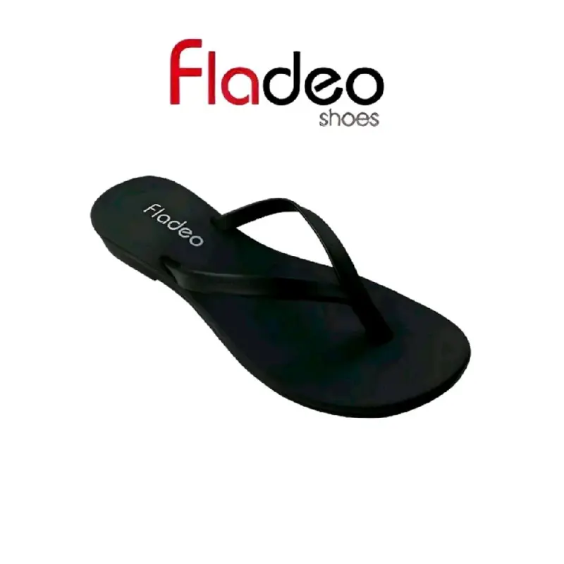 Sandal fladeo Jepit flat Cewek Kekinian || sendal wanita Simple Elegan || Sendal Japit fladeo wanita teplek motif || Outsole Karet 1