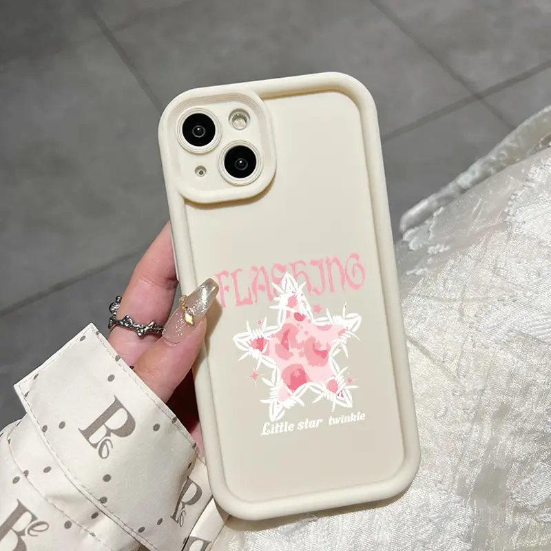 Casing Hp Untuk OPPO A7 OPPO A5s OPPO A12 OPPO A12S A11k Case HP pola kupu-kupu bintang Cesing Casing sederhana Kesing Silikon lunak Kasing baru Softcase 8