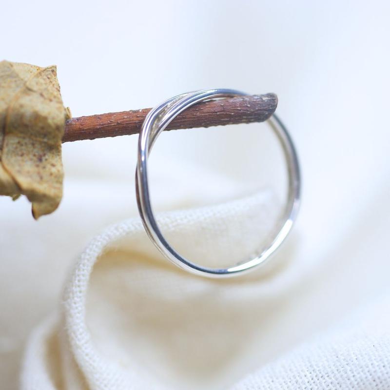 STACKABLE RING SIMPLE 925 SILVER AA 1881 1
