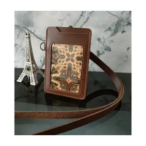 Name Tag ID Card Kulit - 2 Slot NTS032