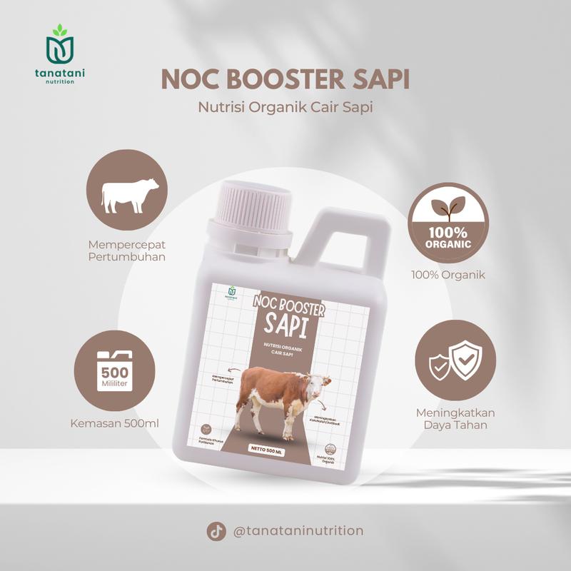 NOC BOOSTER SAPI 500ML - Nutrisi Organik Cair Sapi 0