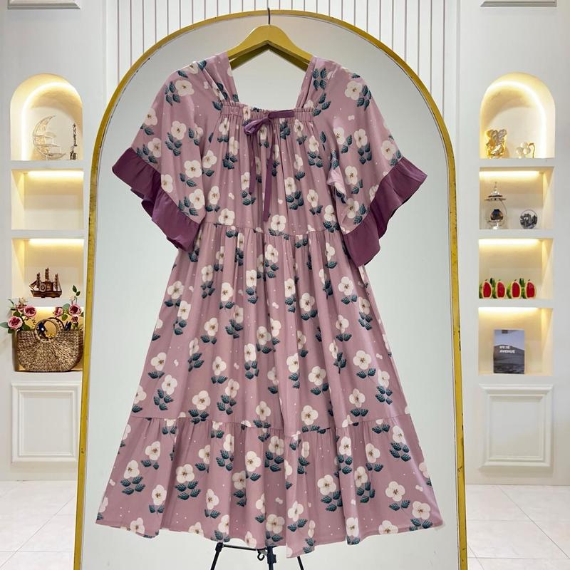 Daster Wanita Aulia / Daily Dress / Bahan Rayon Lucu - Busui Bumil 1