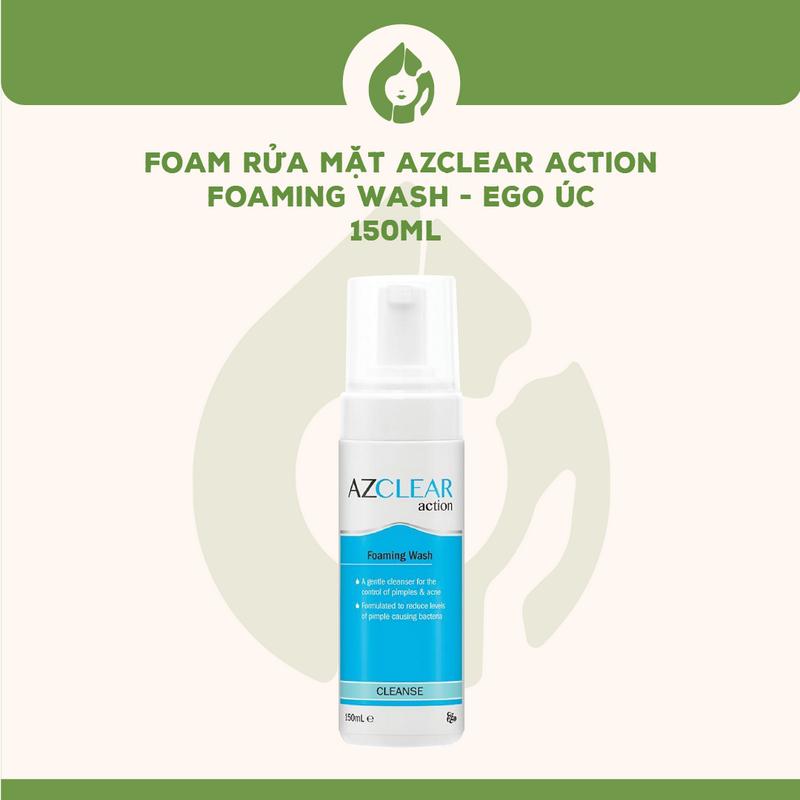 [30/01/2026-SALE LIVESTREAM] Foam rửa mặt Azclear Action Foaming Wash làm sạch sâu cho da mụ.n, nhạy cảm
