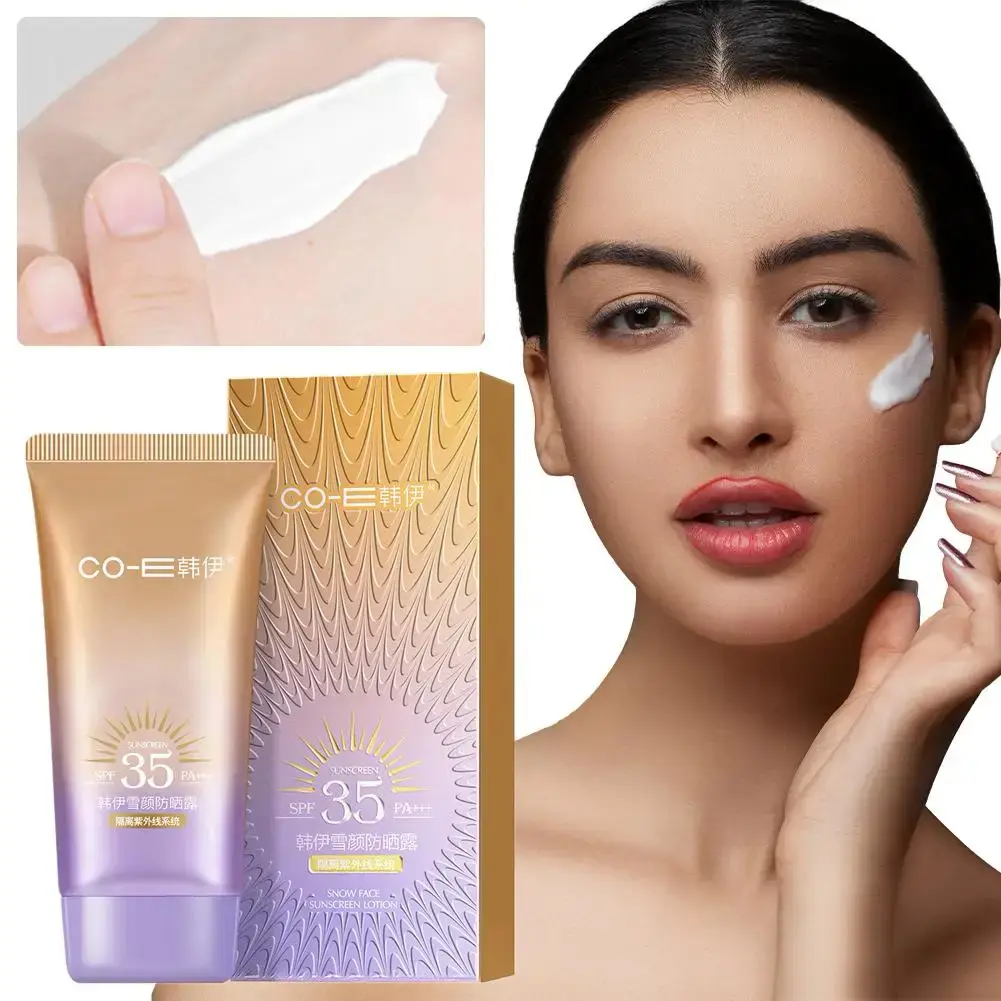 Facial Body Sunscreen Cream Isolation Anti-Aging Sunblock Whitening Moisturizing Sunscreen Concealer UV Brightening Protect B6A4