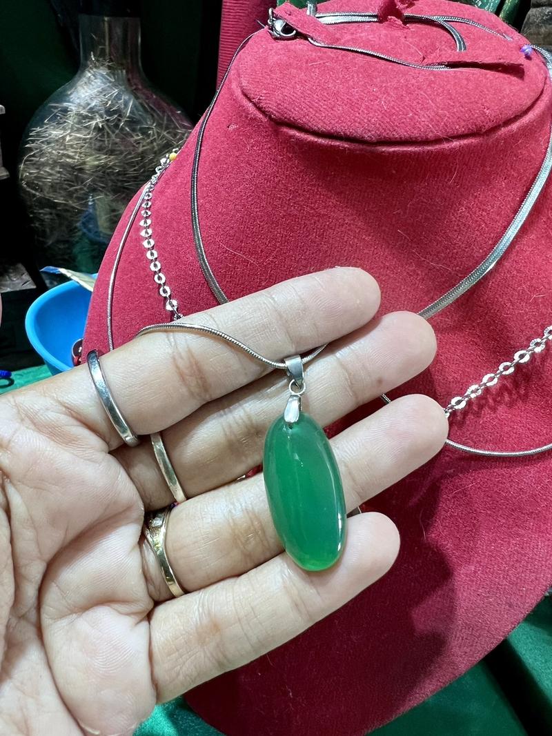Product Introduction of PROMO +Kalung liontin hijau (aura) sudah di blesing untuk pembuka aura POSITIF tinggal pakai saja dan tidak ada pantangannya 6
