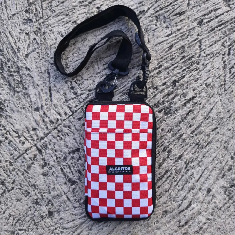 new sako wallet checkerboard series dompet handphone dan kartu dompet gantung hanging wallet trending tas washbag sling bag Lipat 3