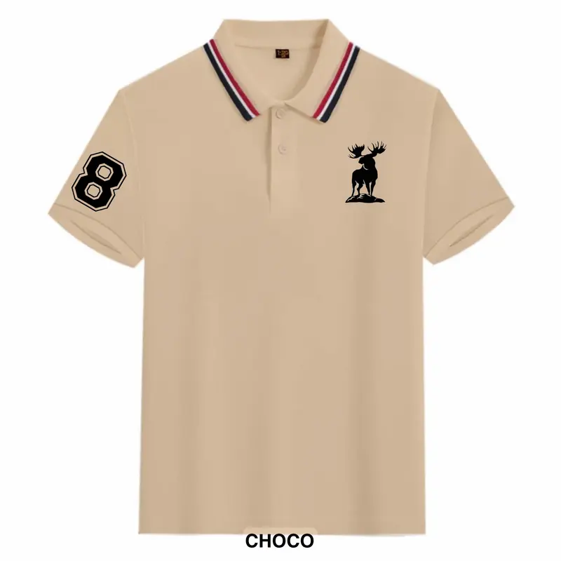 Kaos Wangki Polo Anak Laki-laki/Perempuan Moose Logo Sablon DTF Fashion Baju 1